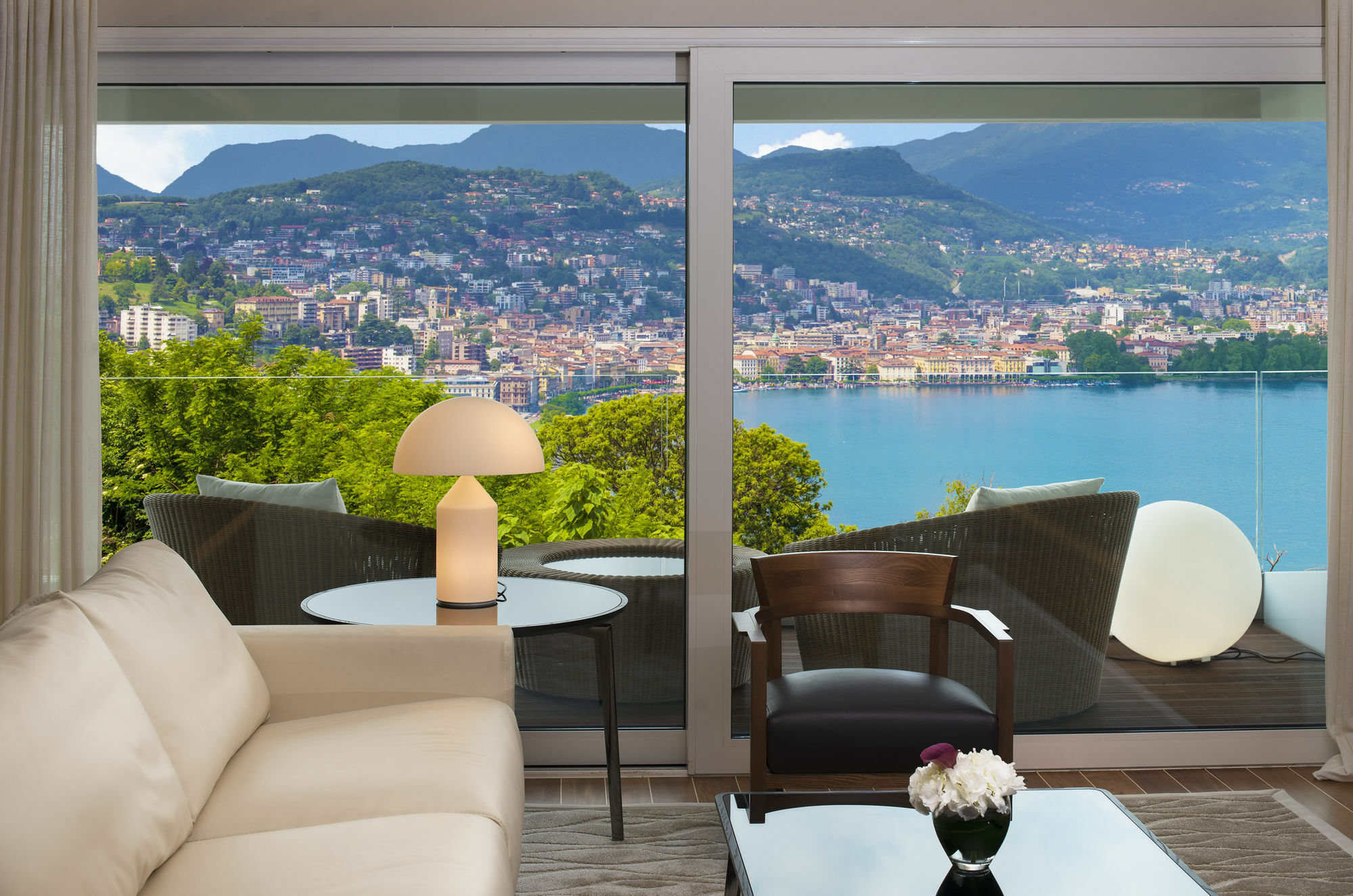 The View Lugano Hotel Exterior foto